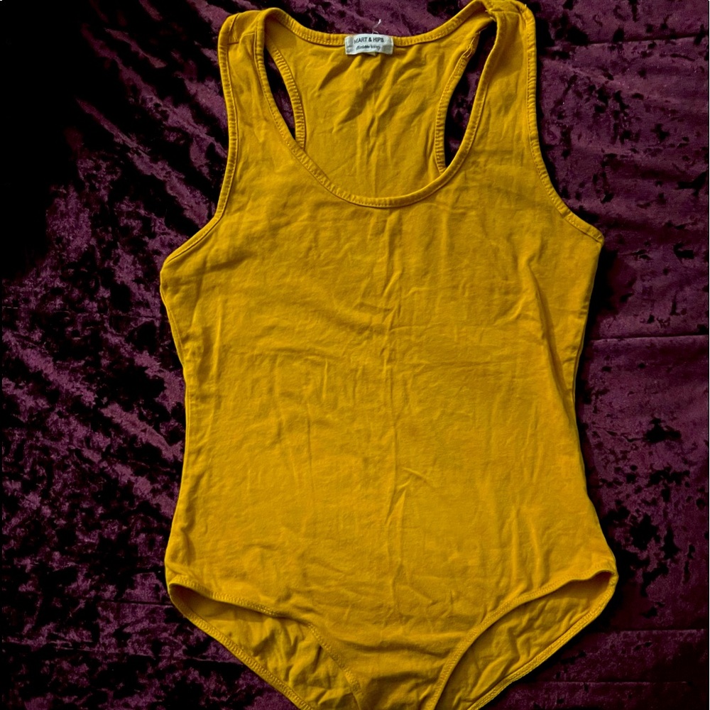 Heart & Hips tank top onesie